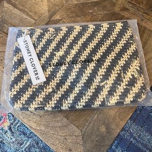Stoney Clover Lane Woven Flat Pouch